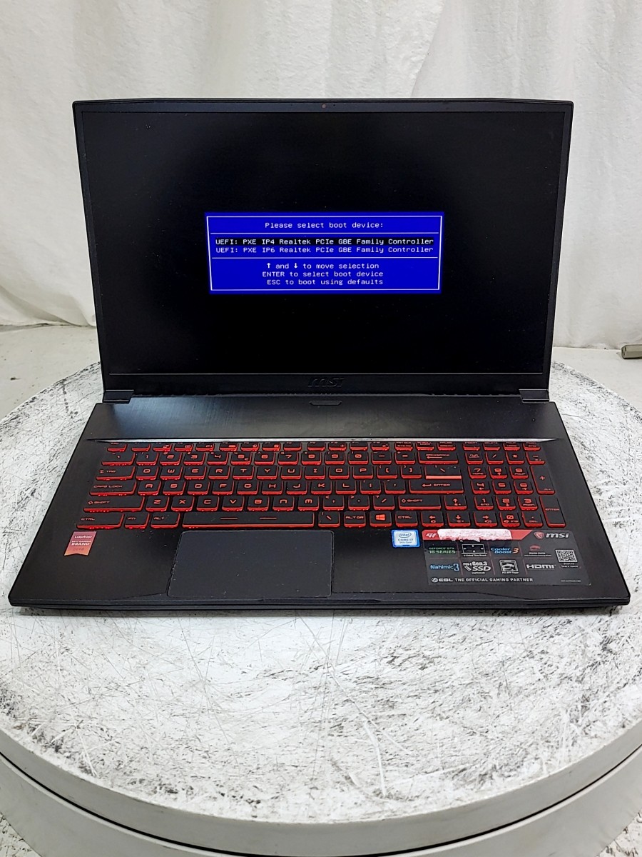 MSI GF75 THIN 9SC PC Laptop INTEL CORE I7-9750H 8GB 512GB SEE NOTES