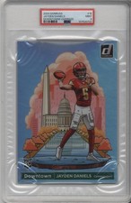 2024 Panini Donruss Downtown! Oversized Jayden Daniels PSA 9 MINT Rookie RC 1lc0