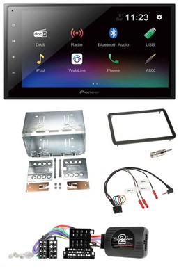Pioneer USB Bluetooth DAB 2DIN Steering Wheel Car Stereo for Alfa Romeo 159 Brera Spider