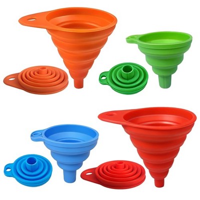 4-Pack Kitchen Funnel Set, Small and Large, Upgraded Kitchen Gadgets Accessories
