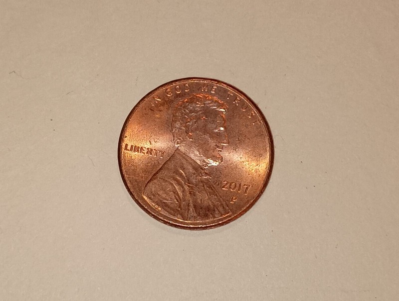 2017-P Lincoln Shield Cent. Errors.