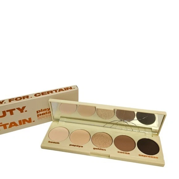 Beauty For Certain Playa to Palazzo Palette Eyeshadow Beach Papaya Golden Cocoa - Image 2 of 4