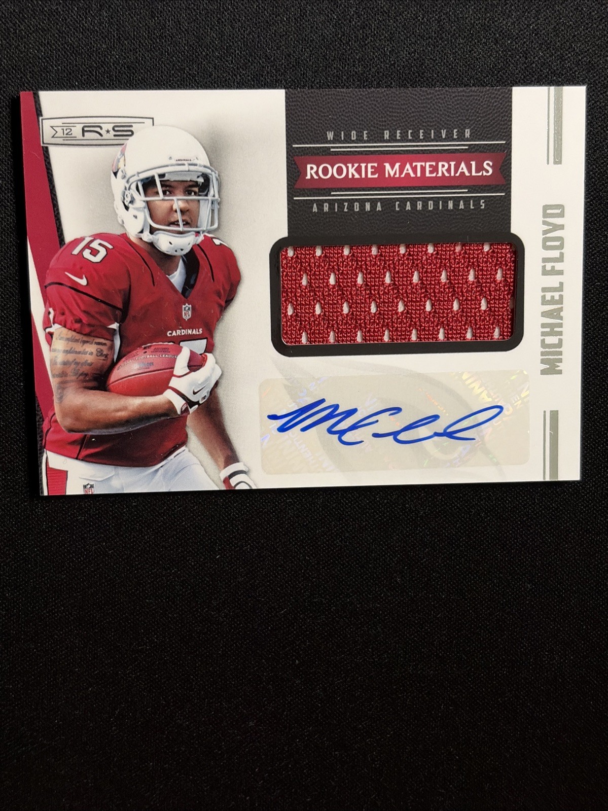 Michael Floyd Panini Rookies & Stars #221 Autograph Jersey