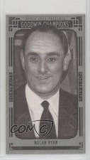 2015 Goodwin Champions Black and White Portraits Canvas Minis /99 Nolan Ryan e8a
