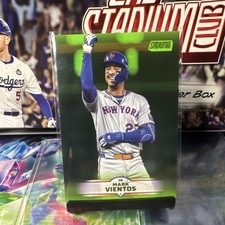 Topps Stadium Club Mark Vientos New York Mets #129 Lime Green