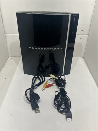 Tested Sony PlayStation 3 PS3 CECHl01 Console Only WORKS - Picture 5 of 5