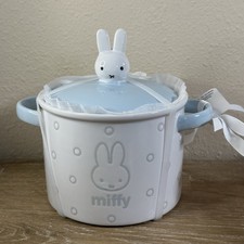 Miffy by Magenta baker dish In Light blue with Lid NEW
