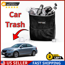 Car Trash Can With Lid And Storage Pockets - 100 Leak-proof Organizer Waterpro Car Trash Can With Lid And Storage Pockets - 100 Leak-proof Organizer Waterpro