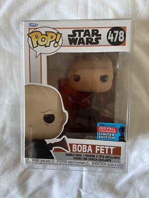 funko pop star wars boba fett 478 fall convention 2021