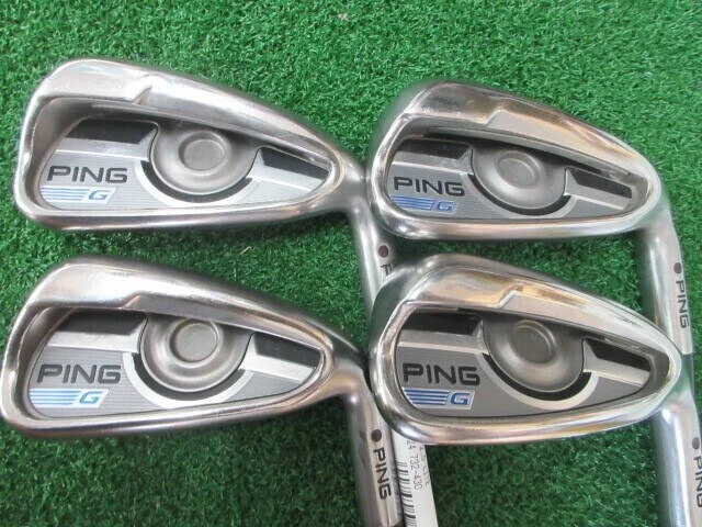 Ping G 2016 Irons #5-9.W.U.S.L(9Clubs)/AWT/Flex:S/Maroon & Red Dot/Iron set - Image 3 of 4