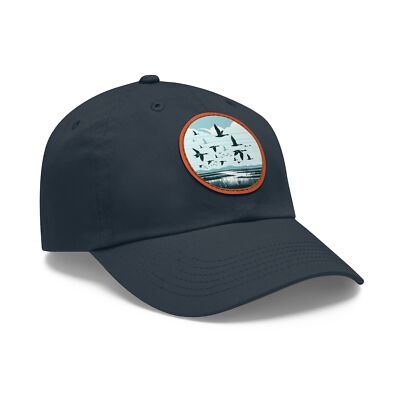 Flock in Flight Cap – Hat with Leather Patch (Round) | eBay
