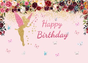 happy birthday girl flowers