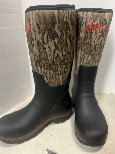 Sports Afield Men Mossy Oak New Bottomland - Mens All Season Boot - Size 10