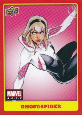 #5 SPIDER-GWEN 2020 2021 Upper Deck Marvel Ages GHOST SPIDER
