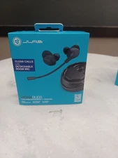 JLab Work Buds In-Ear True Wireless Earbud Headset Detachable Noise-Canceling