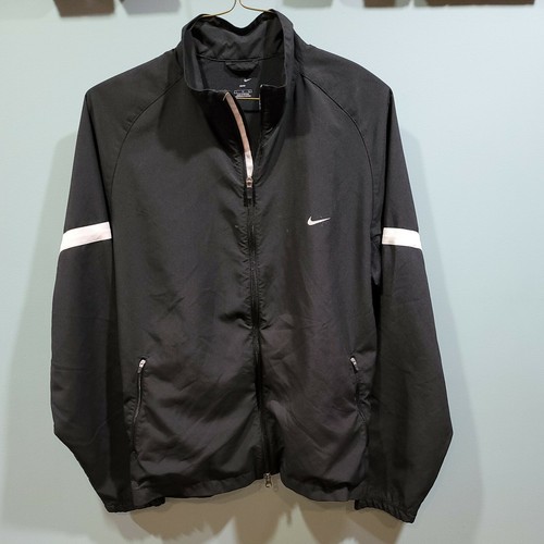 Nike Dri-Fit Jacket Mens L Black Long 