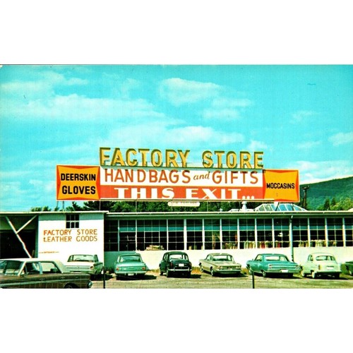 Postcard Factory Store on Route 5 Brattleboro Vermont VT Chrome eBay