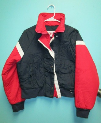 white puffer ski jacket