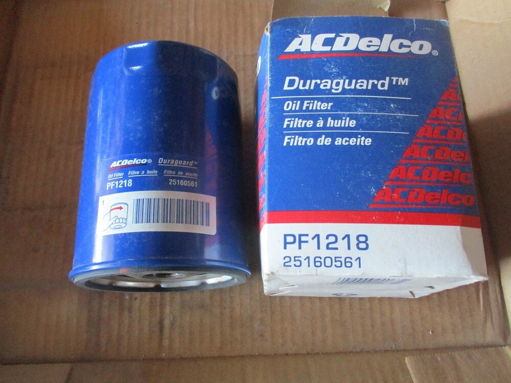 ACDelco PF1218 cross reference oil filters