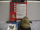 =Star Wars Miniatures ALLIANCE & EMPIRE Jabba, Crime Lord 46/60 with card =
