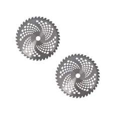 2 Pack 10 Inch Carbide Tip Brush Blades Suitable For Cutter Trimmer Weed Eater