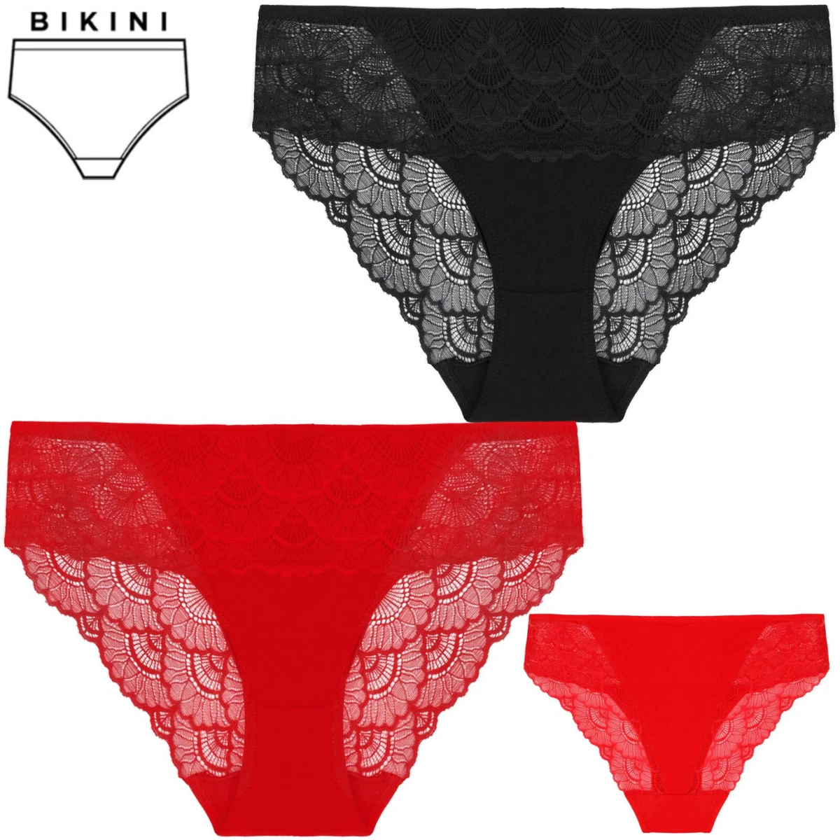 Culotte Honey Birdette Whitney Taille S Rouge - Neuve Avec étiquettes, Lingerie Sexy