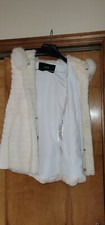 Bloomindales Maximilian Rabbit Sleeveless Hoodie W Liner Very Warm Pockets