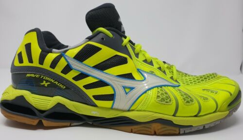 Volleyballschuhe Mizuno Wave Tornado XM V1GA161242 grün mehrfarbig UK 10,5 - Bild 1 von 6