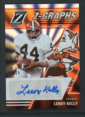 2023 Panini Zenith - Z-Graphs Leroy Kelly #ZG-LKY Spokes /25
