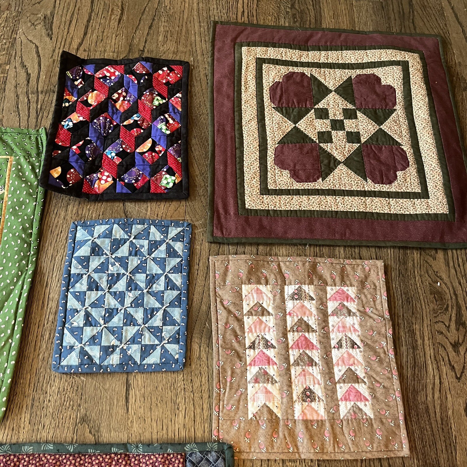 quilt wall hangings vintage handmade Mixed Lot eBay