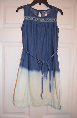 Robe Fille Marque Xhilaration - Taille 10-12 Ans - Occasion Très Bon état - Vert - Polyester