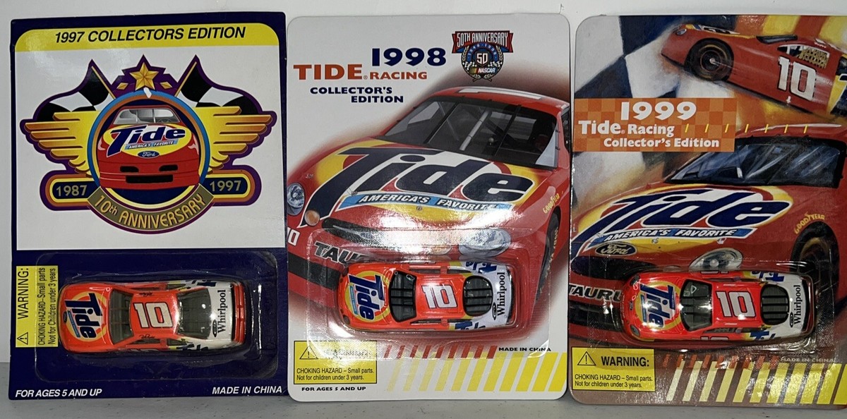 Modèle Réduit NASCAR Team Caliber - Ricky Rudd #10 Tide 1999 - Échelle 1/64 - Neuf En Boîte
