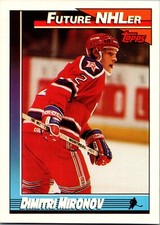 1991-92 Topps - #515 Dmitri Mironov