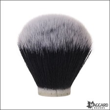 Maggard Razors 28mm Black  White Synthetic Shaving Brush Knot Only