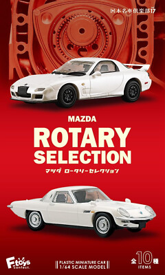 1/64 SCALE MINI CAR MAZDA ROTARY SELECTION 10pcs Full Complete SET
