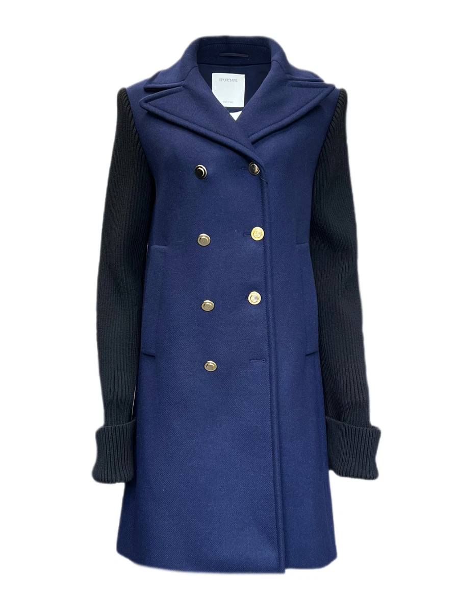 Max mara wool blend cheap coat