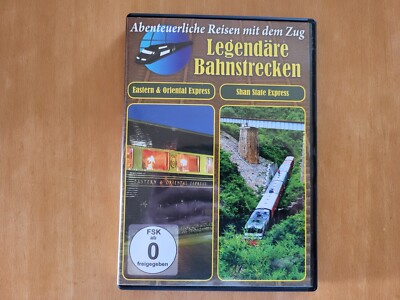 Legendäre Bahnstrecken - Eastern & Oriental Express / Shan State Express --DVD--