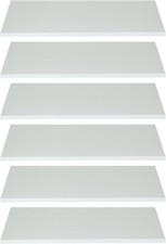Einlegeböden 6er Set weiß - Garderobe - Ole - 52 x 1,5 x 33 cm