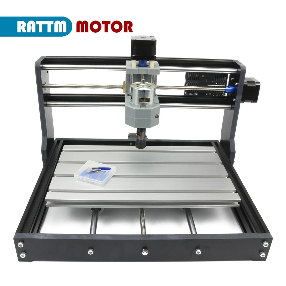 『ES』 Upgraded 3018-PRO GRBL Mini DIY CNC3018 Machine Milling PCB PVC Wood Router - Imagen 2 de 4