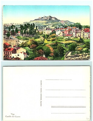 S01-2498, SPAIN, VIGO, SASTILLO DEL CASTRO, 100-year-old POSTCARD