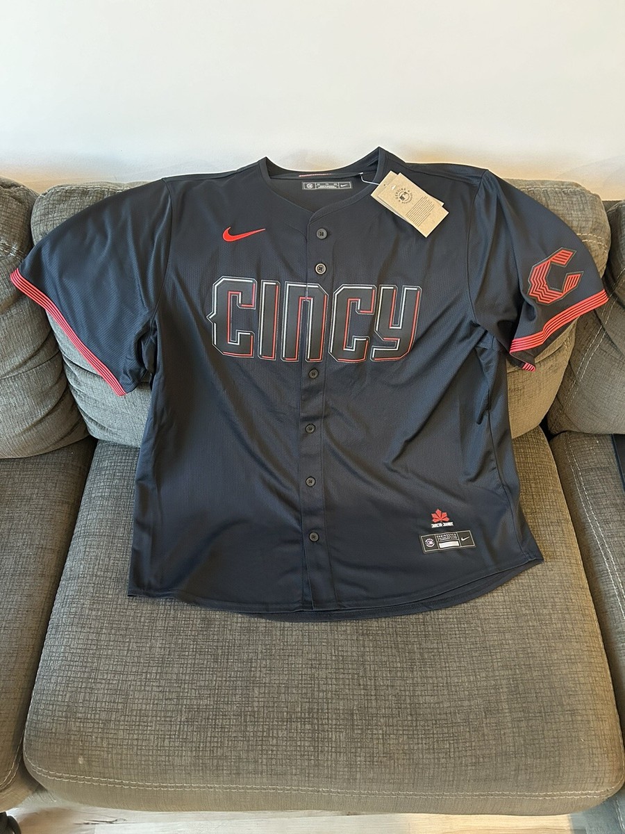 Nike Cincinnati Reds City Connect MLB Juncta Juvant Cincy Nike Cincinnati Reds City Connect MLB Juncta Juvant Cincy
