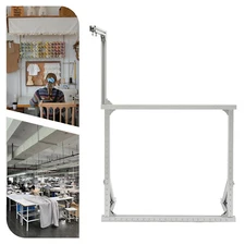 Rug Hooking Punch Needle Tufting Frame +Stand Adjustable Homemade Sturdy 80*67cm