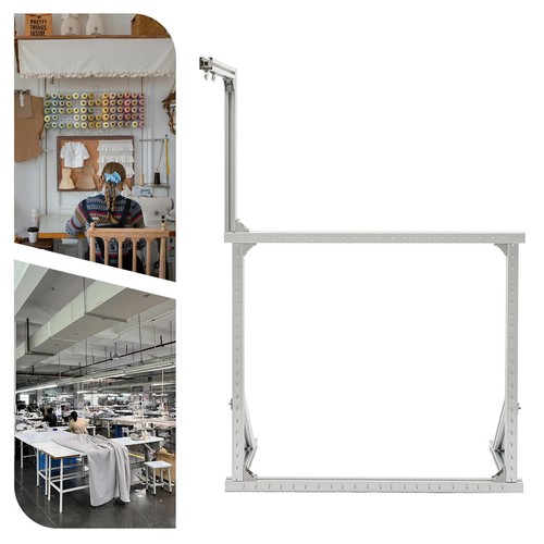 Alfombra Enganche Punzón Aguja Marco Mechón + Soporte Ajustable Casero Resistente 80*67cm