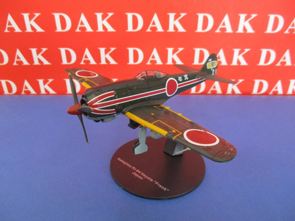 Die cast 1/72 Modellino Aereo Aircraft Nakajima KI-84 Hayate Frank - Japan - Immagine 2 di 4