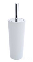 Wc-Garnitur Coni, WC- BüRste, KlobüRste, Keramik, Weiß, HöHe: 37 Cm, Wenko