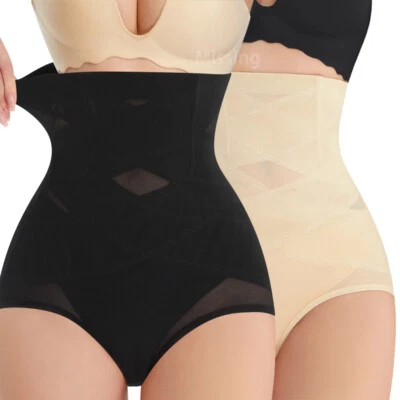 MISS MOLY Cross Compression Abs Shaping Pants Tummy Control Knickers High Waist Shapewear