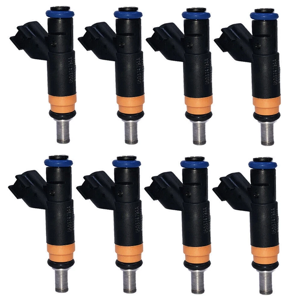 Set of 8 Fuel Injectors For Dodge Challenger 2009-2016 5.7L 2008 2009 2010 6.1L - Image 2 of 4