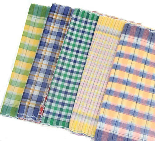 12pcs Womens Mixed Color Hankerchiefs Ladies Printed Handkerchief - Picture 8 of 8