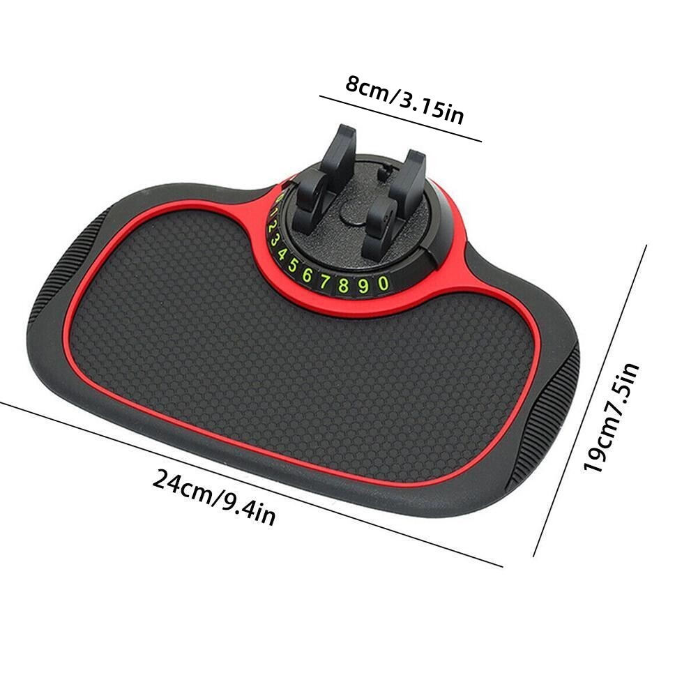 Multifunction Car Anti Slip Mat Dashboard Sticky Pad Car Phone Mount