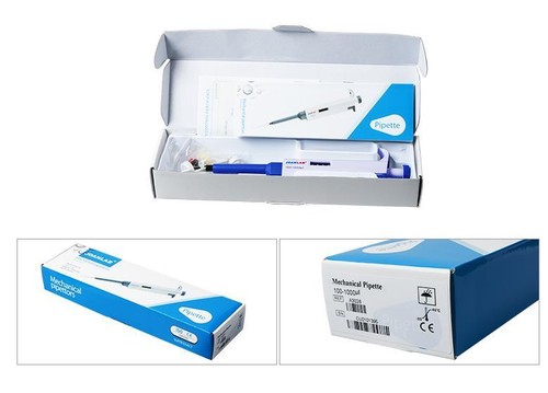 Micro pipetta variabile 2,5ul movimentazione liquidi trasferimento pipetta micropipetta - Foto 3 di 4
